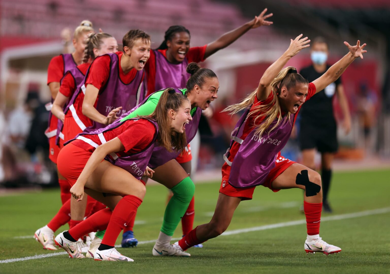 Canada win Olympic women's football gold after penalty drama - HBW NEWS ...