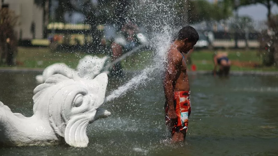 Heatwave hits Brazil