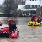 Floods and heavy rain in the US leave at least nine dead